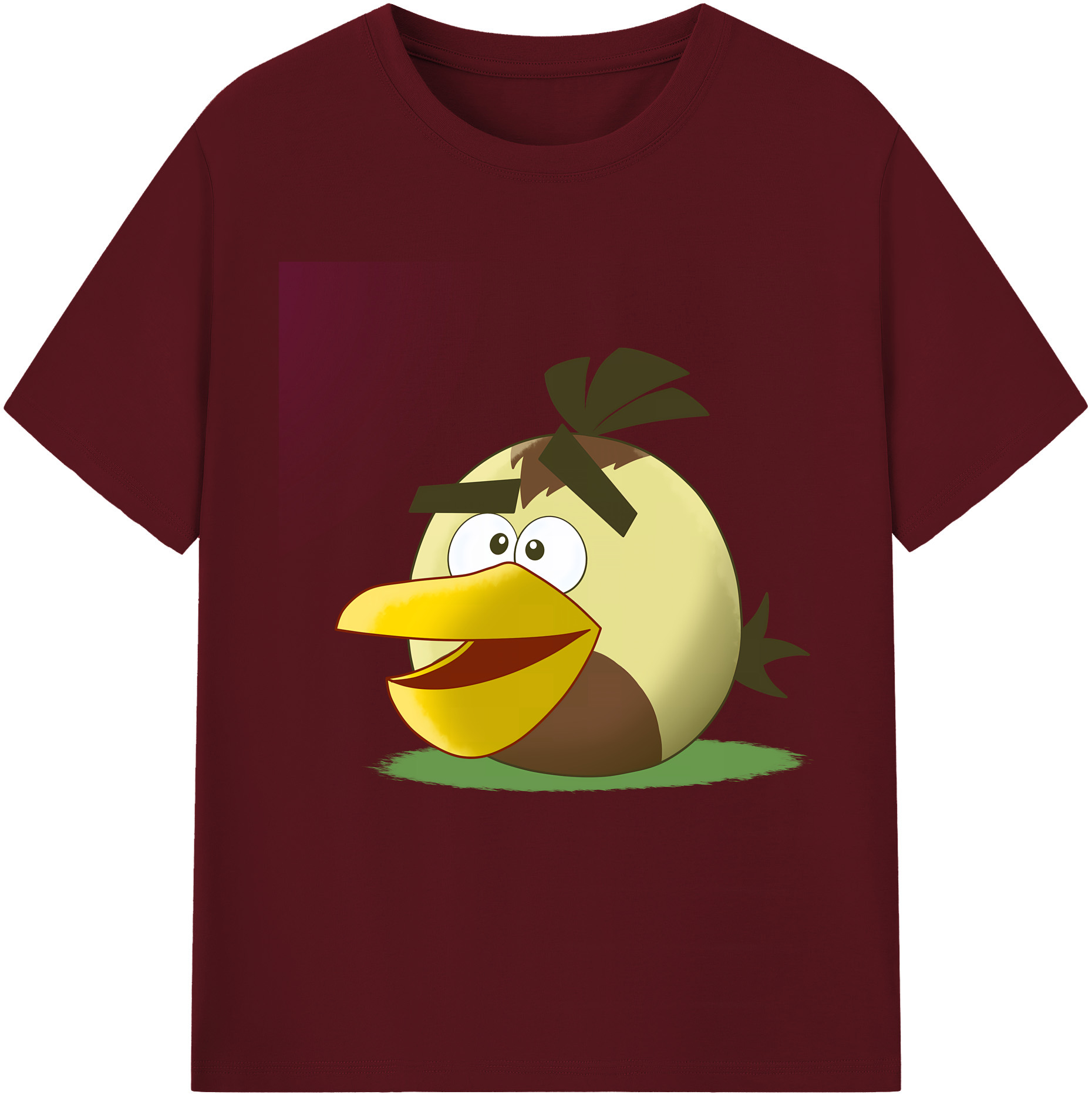 （画像用） Angry Birds アングリーバード 綿100％半袖Tシャツ（フロントプリント）